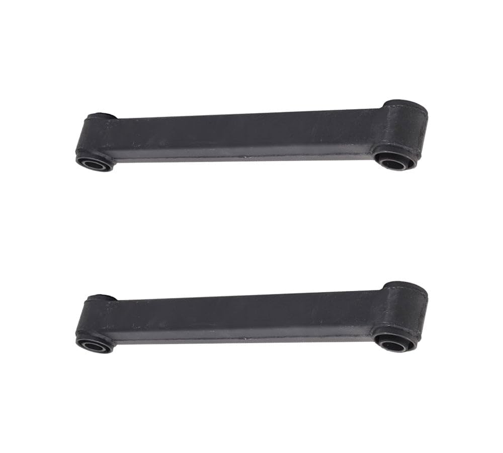 (2 Pack) 19.25" Torque Arm/Rod, Black, Rubber Bushings Replaces Mack Euclid E-2899, EUE2899, Navistar 2507512C, Navistar 2507512C1, Mack 0587-9012724, Meritor R302899, Haldex CS71137B OEM