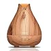 Essential Oil Diffuser Humidifier 530ml, 18Hrs Running Aromatherapy Oil Diffuser for Essential Oils, Ultrasonic Humidifier Diffuser with Timer Settings, Mist Adjustment, 7 Color Lights