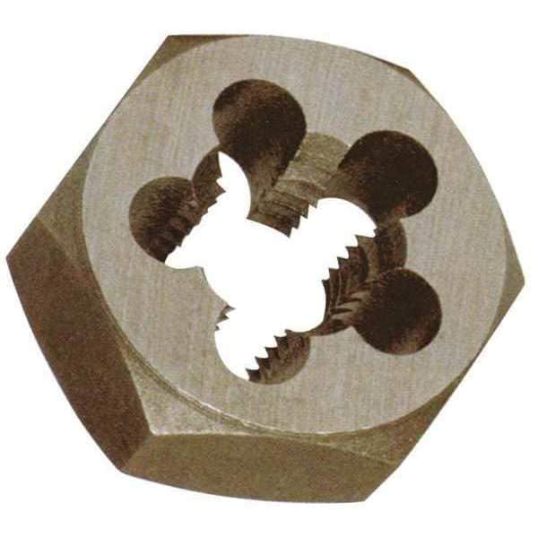 Hex Rethreading Die,Std1 1/4In,12 Pitch
