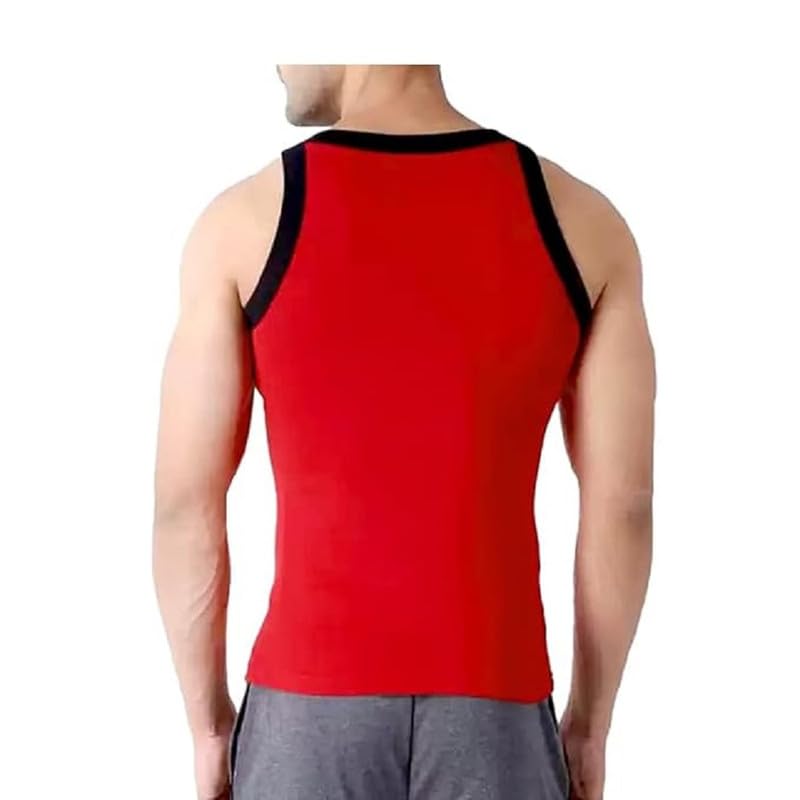 Image of INNERO Men's Gym Vest, Soft Cotton Vest Fot Men, (Pack of 1)