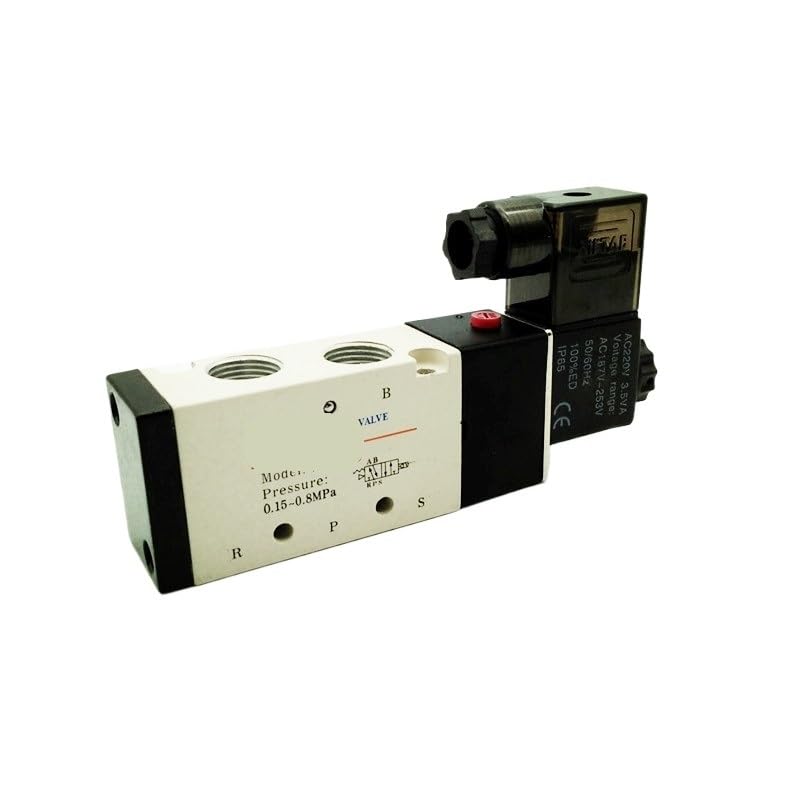 électrovanne 4V310-10 PT 3/8 robuste pour circuit pneumatique AC 220V