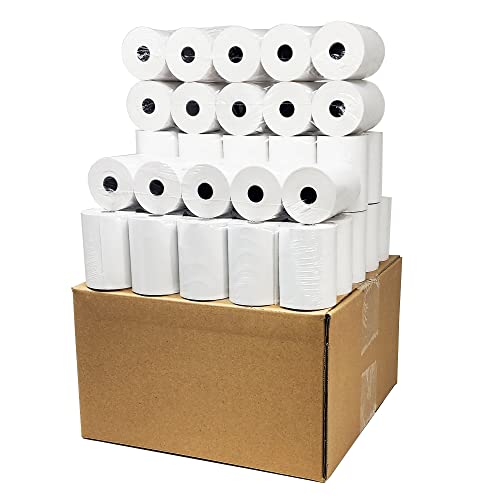 (50 Rolls) 3 1/8 X 150 Thermal Paper Receipt Rolls Fits All Clover 55 Gsm Pos Cash Register Printers Scp700 Tsp100 Tsp300 Tsp400 Tsp500 From Buyregisterrolls #TOP1