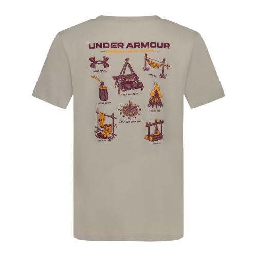 Image of Under Armour Boys' Short Sleeve Graphic T-Shirt, Soft & Comfortable, Outdoor Collection