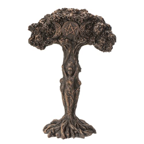 Estatua Pacific Gifting Tree Ent de resina, 4.33 x 2.28 x 6.61 pulg