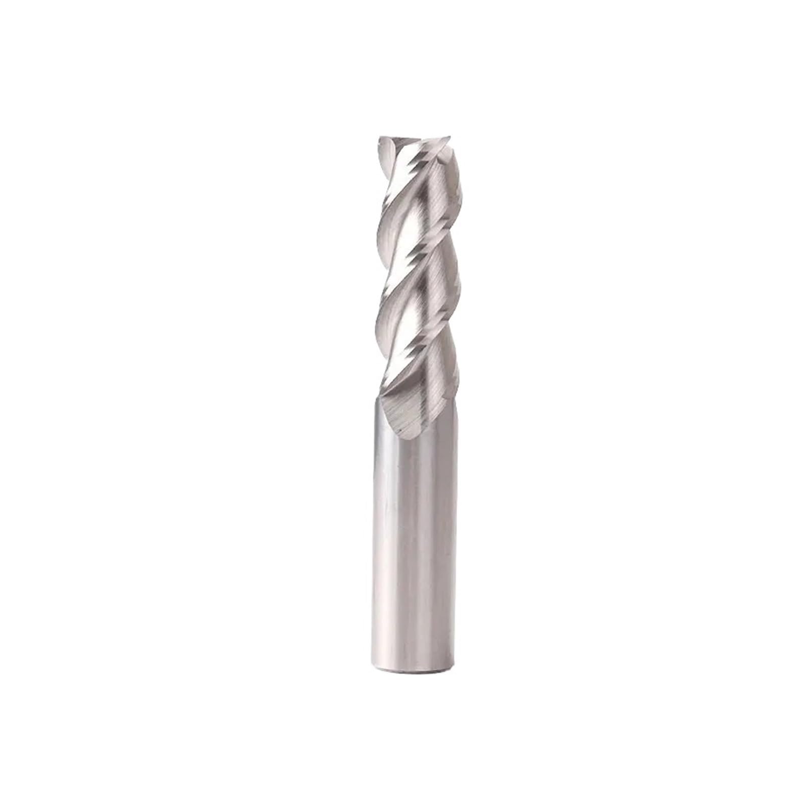1 Uds. Fresa de extremo aluminio HRC50 3 herramientas madera cobre flauta 3mm 4mm 6mm 8mm 10mm 12mm 16mm 20mm(20x20Dx150L)