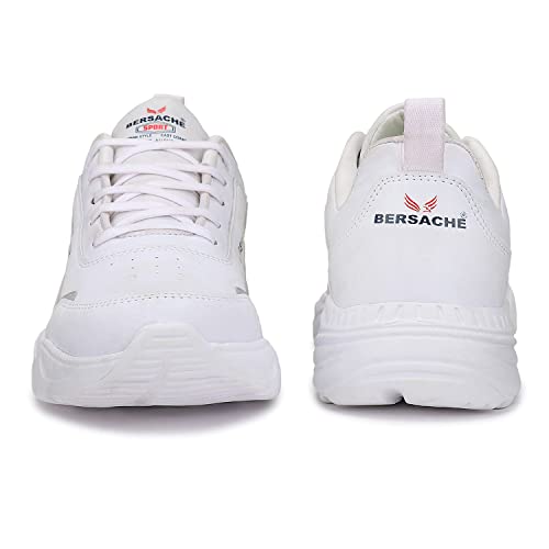 Image of BERSACHE Premium Sports,Gym, Trending, Stylish Running Shoes for Men (Blue)