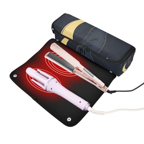 Bolsa para herramientas de cabello resistente al calor miniatura 2