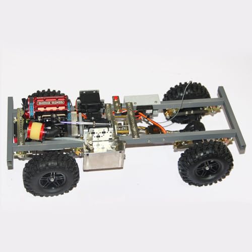 RC Off-Road Car with Engine Model — view 2