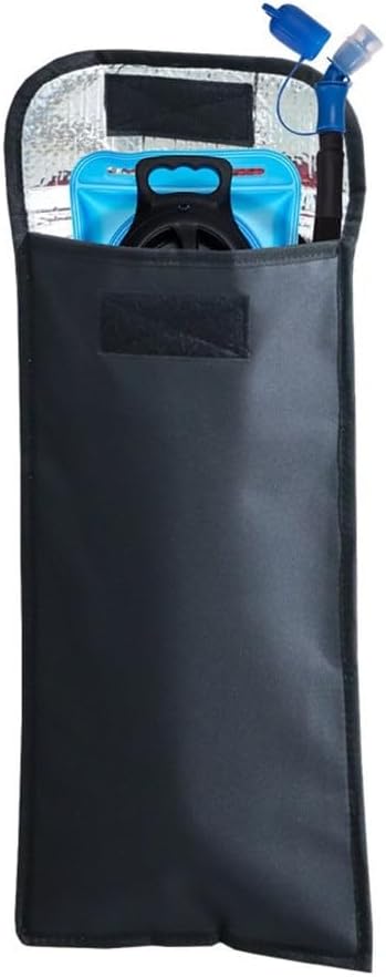 Thermal Insulation Bag for 2L Hydration Bladder, Lightweight and with Self Closure, Suitable for Outdoor Activities Including Cycling and Camping