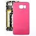 Produktbild Unbekannt Mittelrahmen Leitblech Battery Cover Metal Wire Drawing Batterie Back Cover for Galaxy S6 (schwarz) (Color : Magenta)