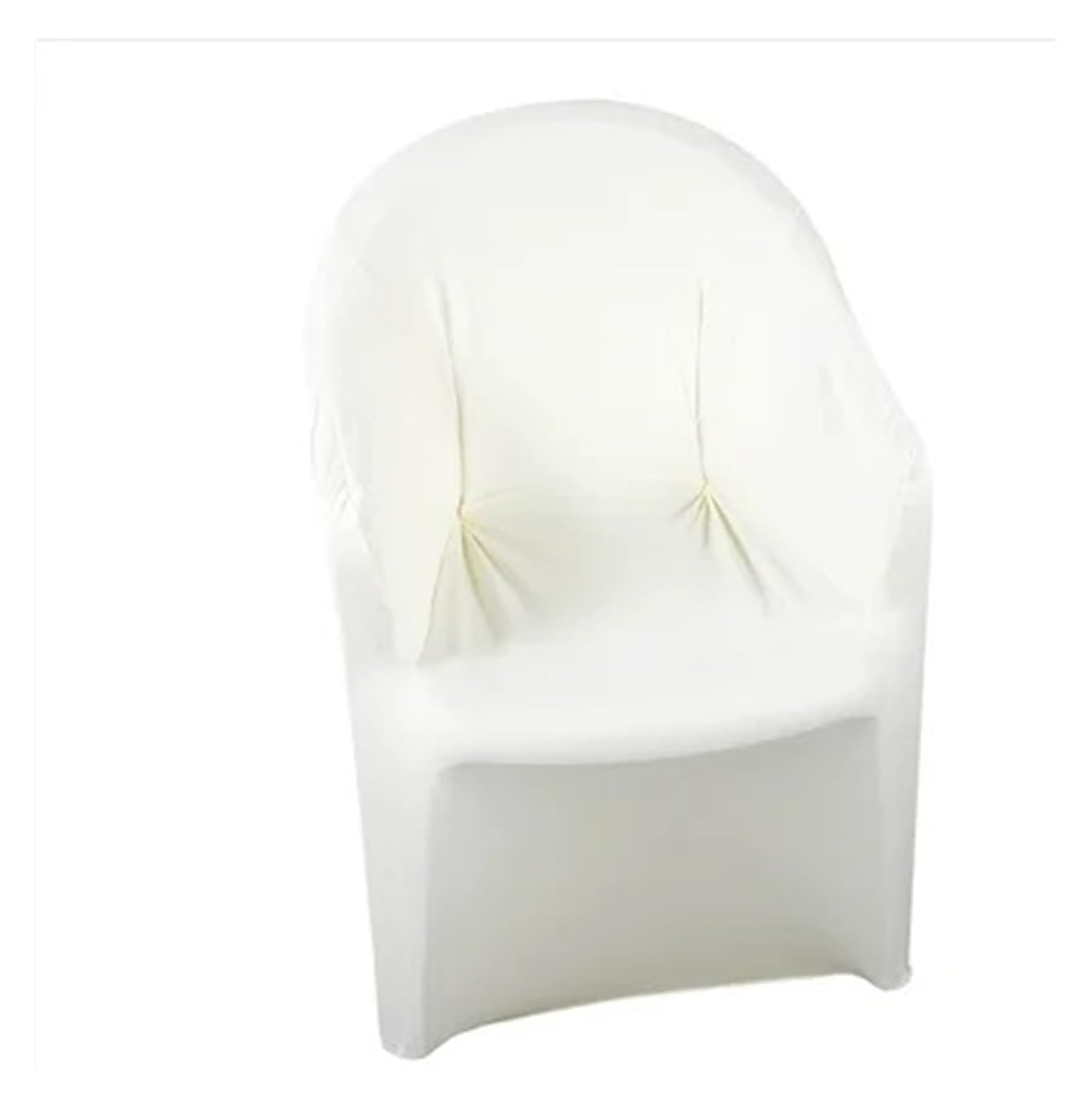 AIQIJOHI Wedding Chair Covers Plastic Spandex Arm Chair Cover Wedding Covers For Event Party Hotel Decoration
