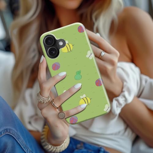 MERRO for iPhone 16 Plus Case, Cute Preppy Flower, MagSafe Compatible - image 4