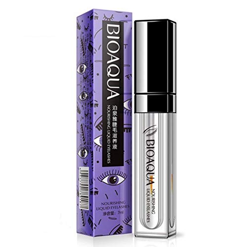 BIOAQUA Liquido Para Tratamiento de Crecimiento de Pestañas Cejas Barba 7 ml Cover