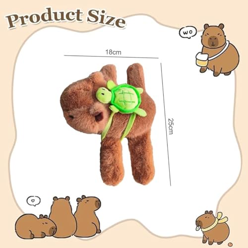 Image of Capybara Plush Toy, 15cm Cute Capybara Gifts for Girls and Boys, Soft and Fluffy Capybara Stuffed Animal, Perfect for Birthday Gifts, Classroom Prizes, and Home Decor
