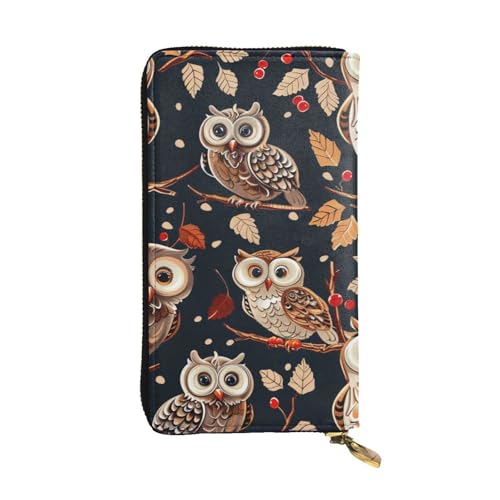 Portefeuille en cuir pour femme noir résolvant le manque de place pour le téléphone portable
