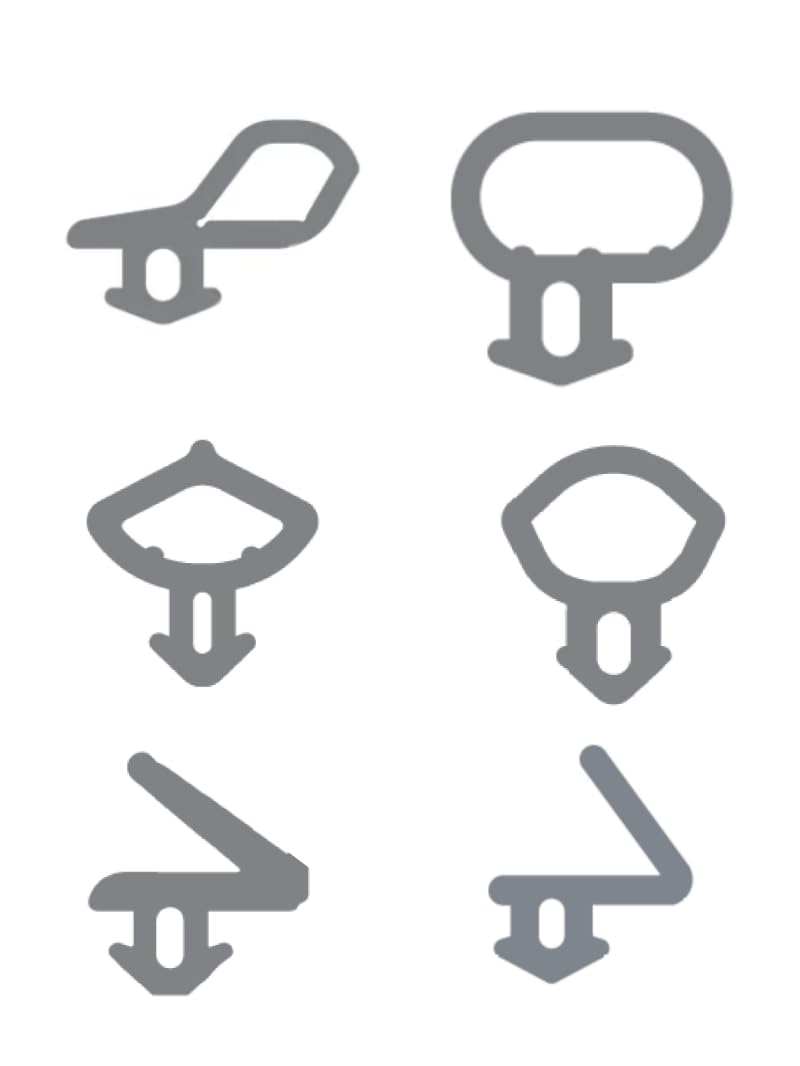 Rubber Bubble Or Flipper Gasket Seal Sample Pack No Returns