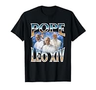 Pope Leo XIV, Get this funny hiphop bootleg rap cool print, show off your love and faith for Robert Francis Prevost first from America, perfect Christian merch to support the catholic church, weird cursed design is bound to make friends and family lo...