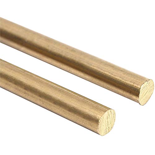Barre de métal en cuivre laiton H59 cylindrique pour modélisme et bricolage créatif