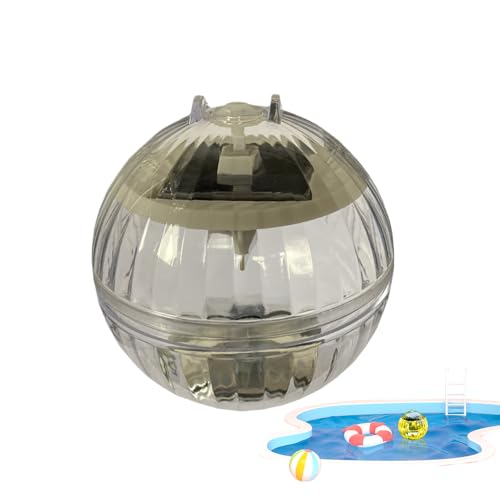 Lampe étanche solaire pour piscine avec capteur intelligent et variations de couleurs