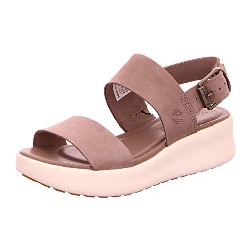 Timberland Los Angeles, Sandalia para Mujer 40 Gris