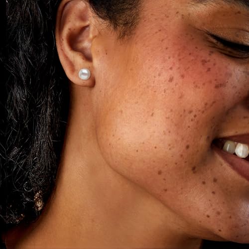 Ross-Simons 8-9mm Cultured Button Pearl Stud Earrings in 14kt Yellow Gold2