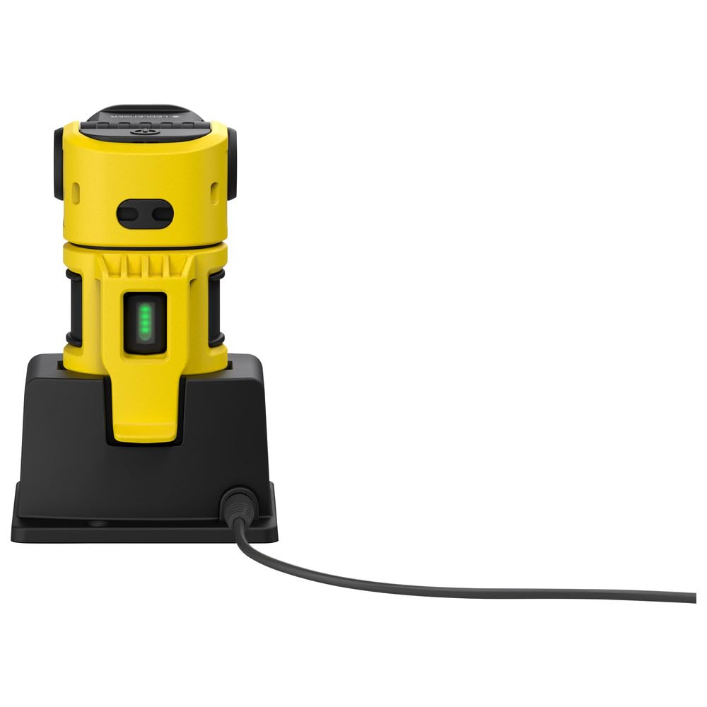 Ledlenser EXC6R ATEX - Lámpara LED de mano con cargador 502406 (linterna de bolsillo de luz), protección IP68/Ex: protección ATEX/Ex Polvo: Ex ib IIIC T135 °C Db/Ex-protección gas: Ex ia IIC T4 Ga