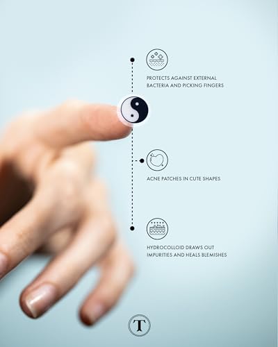 Truly Beauty Pimple Party Pack com adesivos hidrocolóides para acne - Patch de espinha fofo - Patch