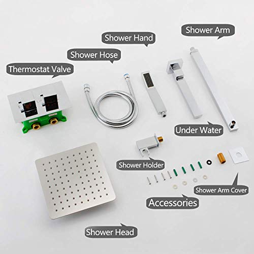 Robinet de douche thermostatique LWX pour stopper les variations de température