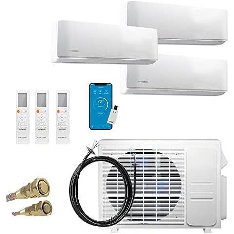 MRCOOL DIYM336HPW04C28 DIY Multi-Zone Series Ductless Heat Pump, White Cover