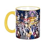 機動戦士ガンダム 保温 大容量 おしゃれ マグカップ かわいい コーヒーカップ ティーカップ 330ml 陶器製 食器、カップ ギフト プレゼント オフィスや家庭に最適 Yellow