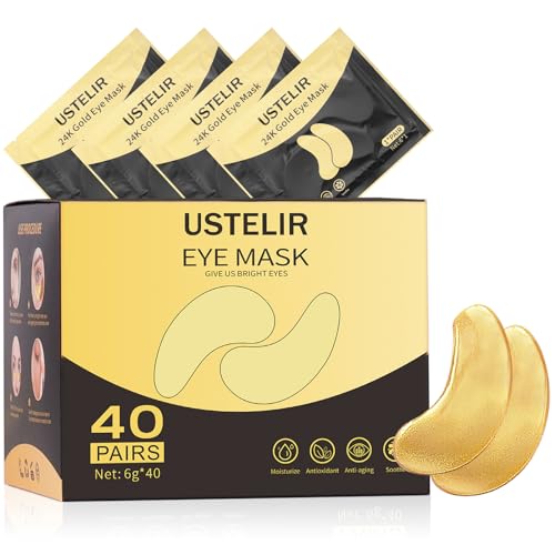 Under Eye Patches, 40 Pairs Eye Mask for Dark Circles, Puffy Eyes...
