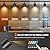 VANoopee 5-Color 12-Light LED Track Lighting Kit with 13FT H Type Track Lighting Rail LED Track Light Heads Dimmable Modern Kitchen Track Lighting Fixtures Ceiling Spotlight, CRI90+ 10W 800lm Black