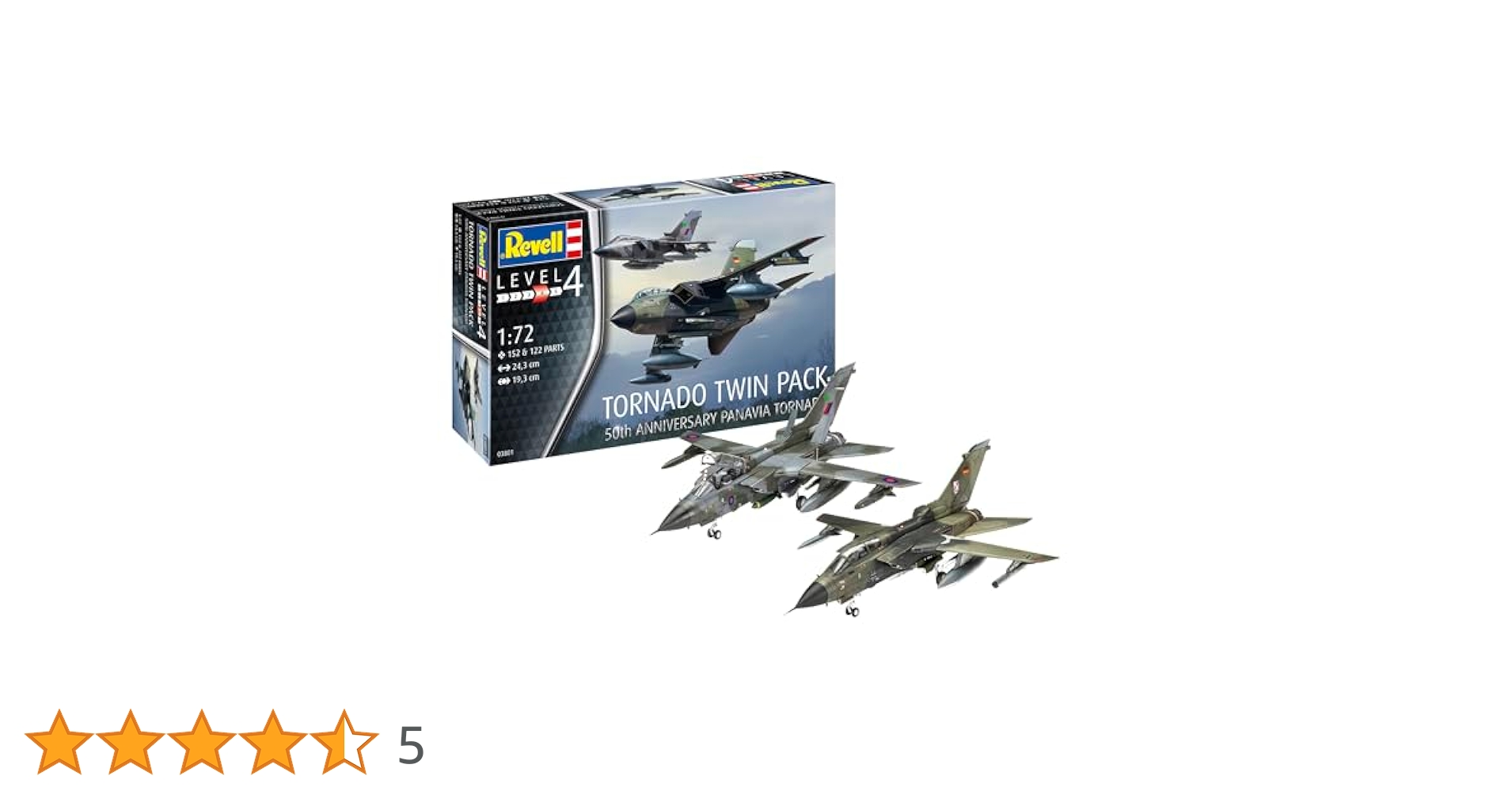 Amazon | ドイツレベル 1/72 ドイツ/イギリス トーネード 50周年