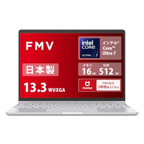 xm m[gp\R { FMV Note C WC1-K1 (Win 11/13.3^/Core Ultra 7/16GB/SSD 512GB/OfficeȂ) AZ_WC1K1_Z883