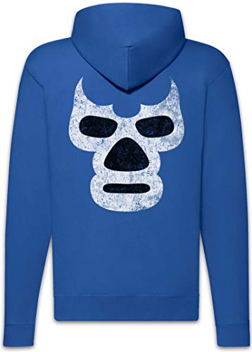 Luchador Blue Demon Zip Hoodie pour homme Urban Backwoods veste à capuche veste de sport confortable - 2