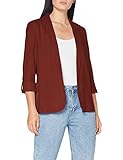 offener Blazer VERO MODA Damen VMHELENMILO 3/4 Loose WVN Blazer, Sable, M