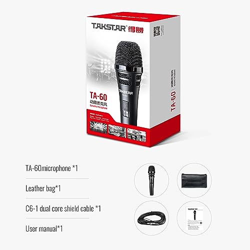 Microphone de chant éliminant les vibrations pour un son net