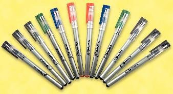 VWR 52877-810 Permanent Marking Pen, Assorted Color, 2, Fluid_Ounces, Degree C, Plastic, Pack of 12