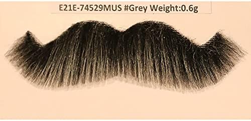 Bigotes falsos bigote, autoadhesivo, novedad, cabello falso para adolescentes, pequeño y mecedor, accesorio de disfraz