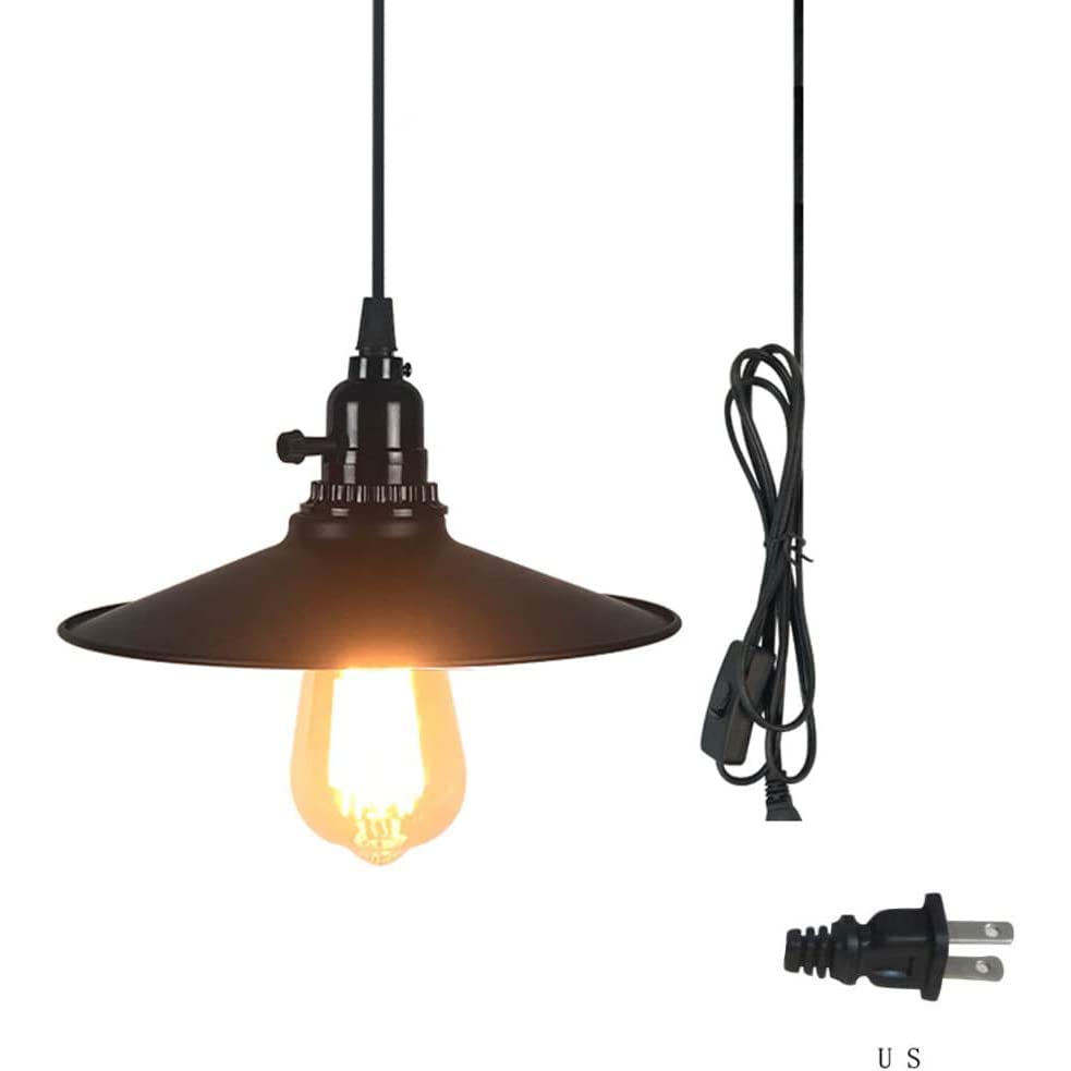 Lámpara de araña retro industrial en hierro forjado negro para techo