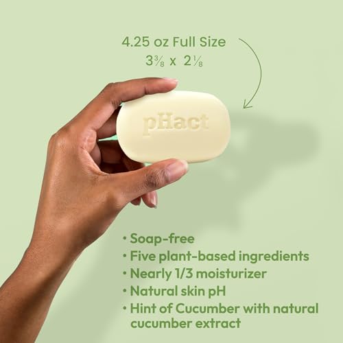 Image of ANDREW LESSMAN ProCaps pHact Cucumber Cleansing Bar 4.25 oz (6 Pack)