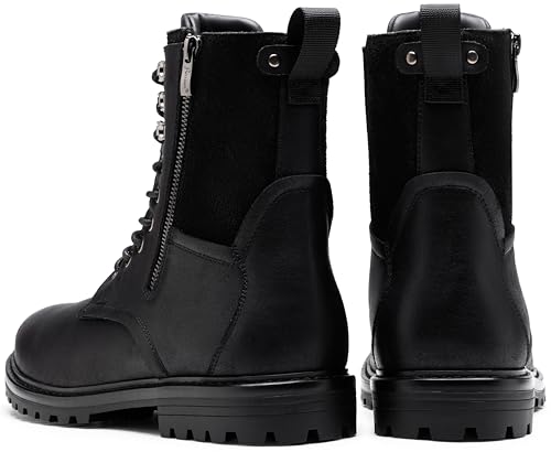 Image of JOUSEN Boots for Men Leather Casual Dress Shoes combat Boots men