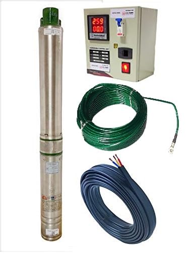 CRI Submersible Pump 1 HP, 10 Stage Pump, 65 Meter Head and Digital Control Starter/Panel by SwitchWell With 40 Meter Wire and Safety Cable (40 Meter Wire and Safety Cable) (B0CVGNZH92) Amazon Price History, Amazon Price Tracker