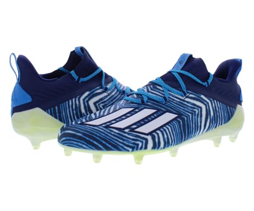 Image of Adidas Adizero Zubaz Mens Shoes Size 13.5, Color: Navy Blue /Footwear White /Solid Blue