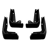 Mud Flaps Guard Splash Mudguards Black 4pcs For Honda Civic 10th Gen 4dr Sedan 2016 2017