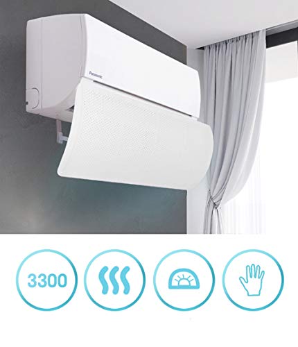 Mr.You Déflecteur d'air conditionné et déflecteur d'air conditionné (blanc) - Image 3