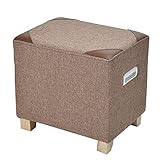 Caractéristiques : structure carrée, stable, porteuse ; Retrait de pied en bois massif, semelle antidérapante; le coussin de siège supérieur peut facilement s'ouvrir; poignée latérale, facile à déplacer