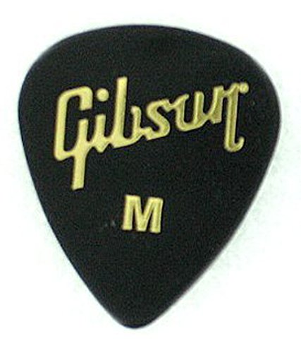 Gibson Standard Pick Pack - 72 Pack - Black, Medium