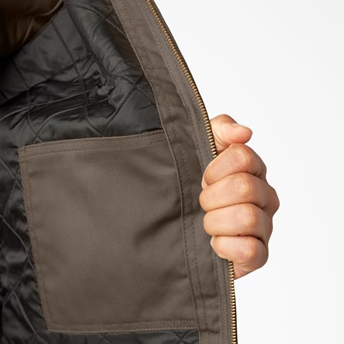 Image of Dickies mens Insulated Eisenhower Front-zip Jacket