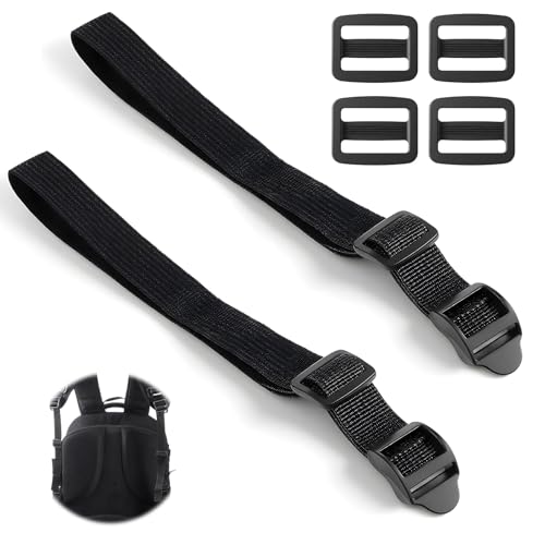 2PCS Backpack Chest Strap, Universal Backpack Extender Strap Extension Connector,